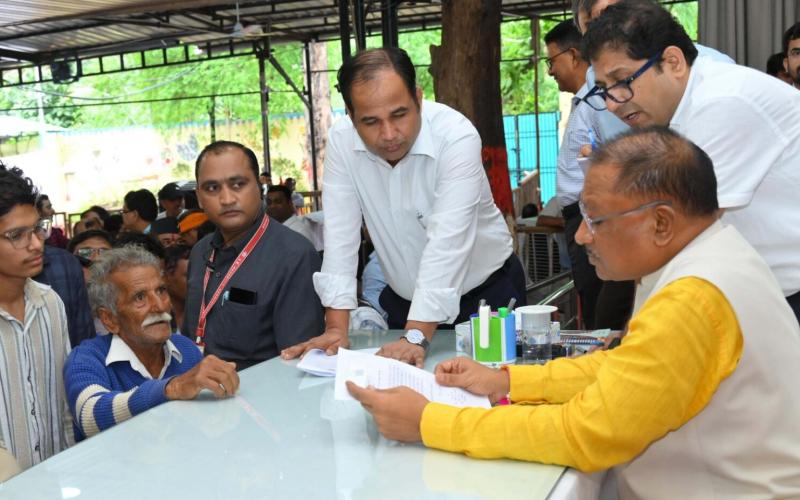 Tomorrow's public darshan postponed, Chief Minister attending the swearing-in ceremony  cg news latest news chhattisgarh news cg big news khabargali 