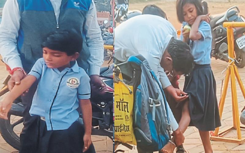  बच्चों पर मधुमक्खियों ने किया हमला, पुरे स्कूल में मची अफरा-तफरी खबरगली Bees attacked children, there was chaos in the entire school cg news cg big news hindi news latest news cg big news khabargali 