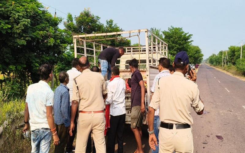 दो बाइक की आपस में भिड़त, तीन युवकों की मौत Two bikes collide, three youths die  cg news hindi news cg big news accident news khabargali 