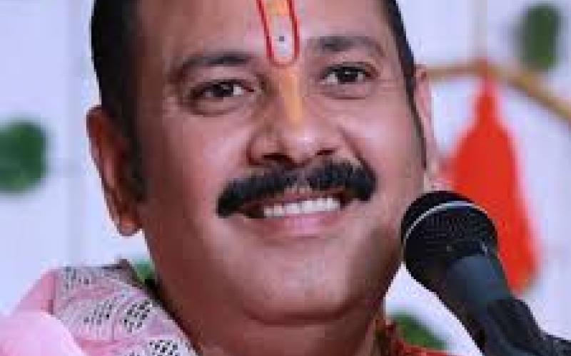 Pandit Pradeep Mishra's story will be held in Sejbahar from 24 to 30 December, Raipur, Chhattisgarh, Khabargali