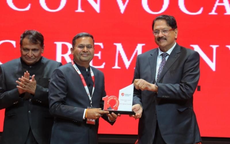 Ujjwal Deepak honoured with prestigious Young Leaders Award by Rishihood University, Raipur, Chhattisgarh, KhabarGali