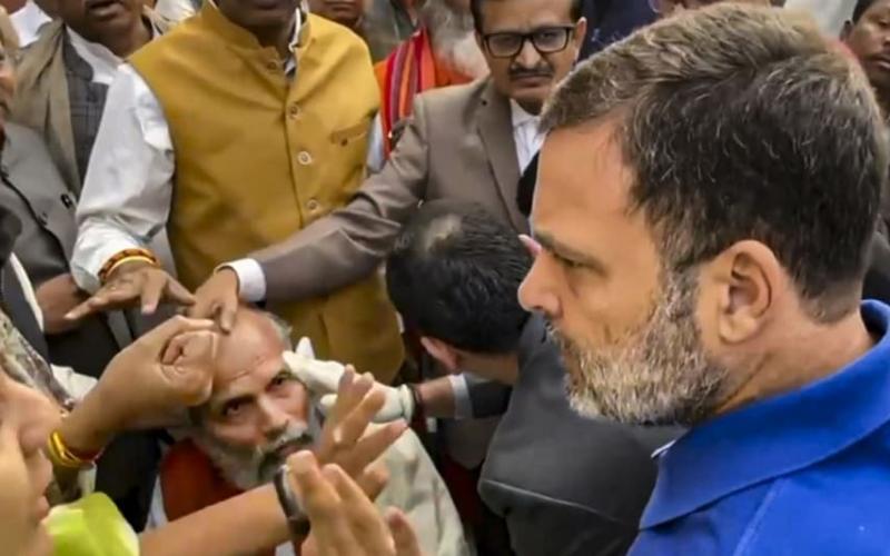 Parliament jostling incident: FIR filed against Rahul Gandhi, action taken on BJP's complaint, Khabargali