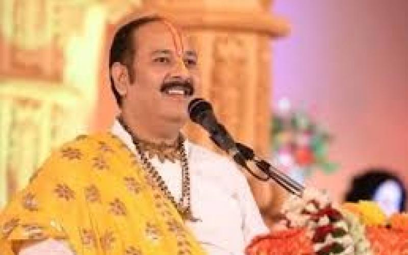 पंडित प्रदीप मिश्रा की कथा का समापन आज, सेजबहार में भारी भीड़ खबरगली Pandit Pradeep Mishra's story concludes today, huge crowd gathers in Sejbahar  cg news hindi news cg big news latest news khabargali 