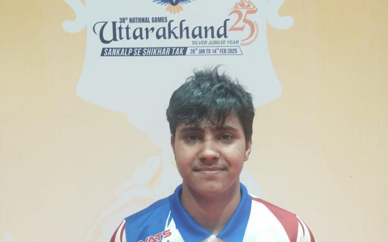 In the 38th National Games in Uttarakhand, the first gold medal for Chhattisgarh was won by Kalaripayatu player Misha Sindhu of Korba, Khabargali