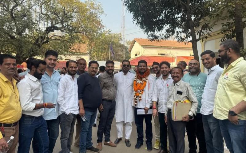 'The future of Swami Vivekanand Ward will be built on the foundation of trust', Raipur, Khabargali, Congress candidate from Ward No. 44 Swami Vivekanand Ward Rahul Tiwari