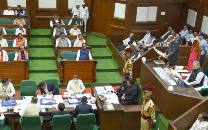 The state has got a triple engine government, this will increase the pace of development of the state - Governor Ramen Deka addressed the fifth session of the 6th Legislative Assembly of Chhattisgarh, Raipur, Khabargali