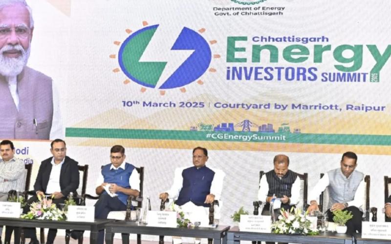 Energy revolution in Chhattisgarh! Investment of 3 lakh crores, immense energy will be produced from four types of power plants, many companies including Adani, Jindal and NTPC announced investment in Chhattisgarh Energy Investors Summit, Raipur, Khabargali