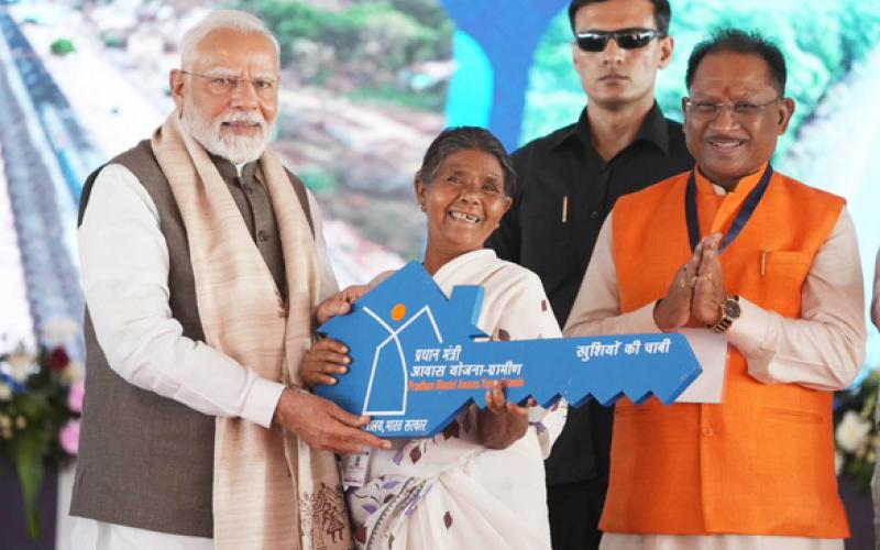 Chhattisgarh received the gift of development projects worth 33 thousand 700 crores from Prime Minister Modi, Chief Minister Sai expressed gratitude, Khabargali