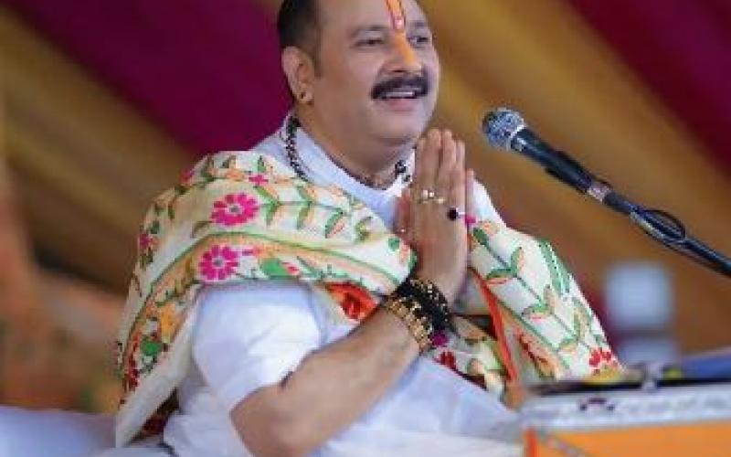 आज से पंडित प्रदीप मिश्रा सुनाएंगे शिव महापुराण कथा, लाखों श्रद्धालु होंगे शामिल  खबरगली From today Pandit Pradeep Mishra will narrate the story of Shiv Mahapuran, lakhs of devotees will participate cg news cg big news latest news raipur news khabargali 
