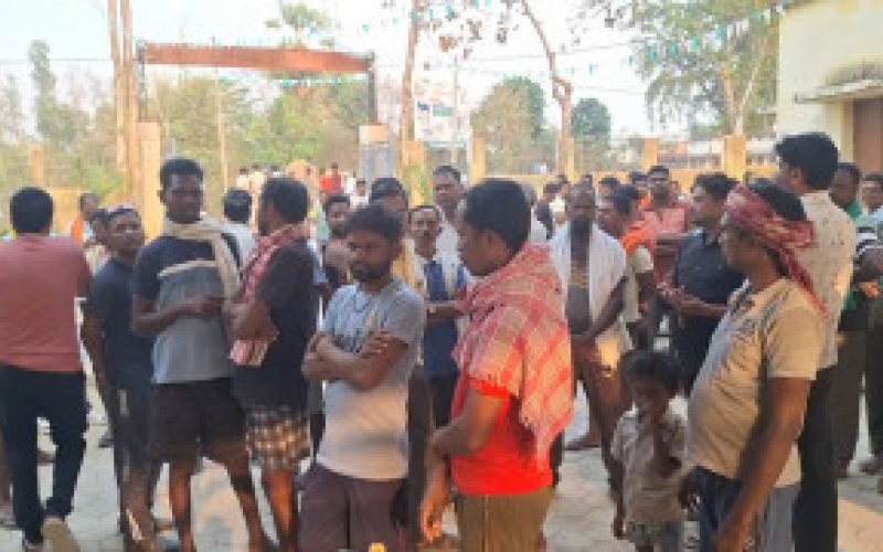 Newly elected Sarpanch murdered, brother-in-law turned out to be the murderer, attacked with a tangi cg news hindi news Jashpur news khabargali 