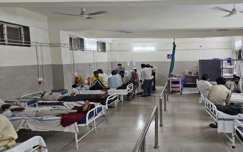 Poison mixed in the cooler of diamond factory, 118 employees' health deteriorated latest news hindi news Big news khabargali 