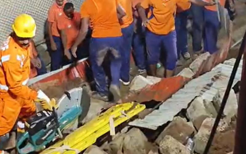 8 people died after temple wall collapsed after heavy rain in Visakhapatnam latest news hindi news khabargali 