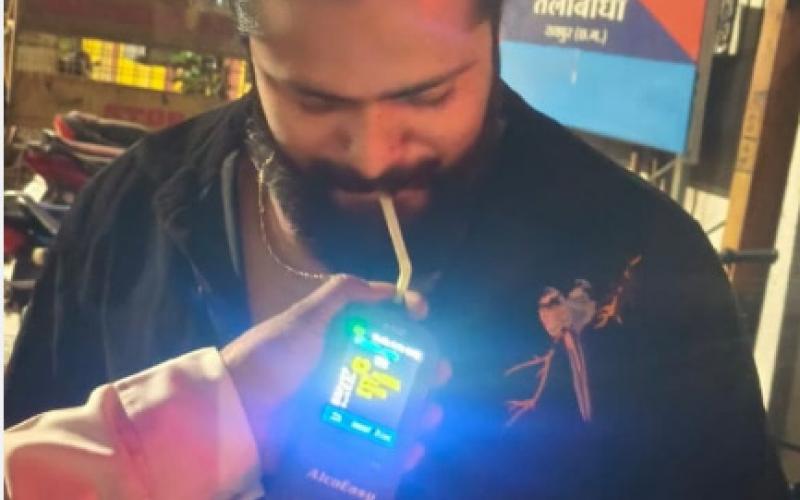 These 10 drivers caught drunk and driving may have their licenses revoked, Raipur, Chhattisgarh, Khabargali
