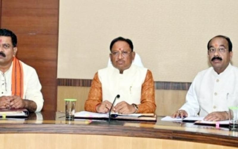 Chief Minister Vishnudev Sai's cabinet meeting tomorrow, Sushasan Tihaar will be reviewed latest news hindi news big news khabargali 