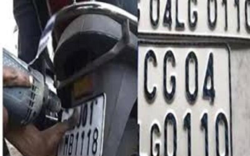 High security number plates will be installed in vehicles before 2019, camps organized in streets and neighborhoods latest news hindi news big news khabargali 