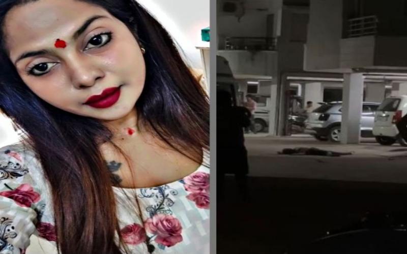 A girl committed suicide by jumping from the 6th floor in Raipur, she had a dispute with her ex-boyfriend latest News hindi news Big News Raipur news khabargali 