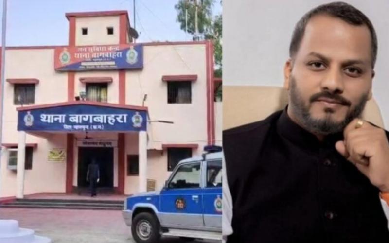 Congress leader Ankit Bagbahara reached the police station to deposit his pistol, a bullet was fired on the floor there itself… he was arrested, Chhattisgarh, Khabargali,
