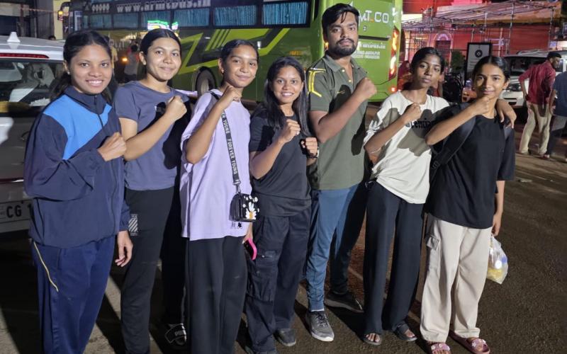 Chhattisgarh won 14 medals including 06 gold, 07 silver and 01 bronze in the 11th Federation Cup National Thai Boxing Championship, Raipur, Khabargali