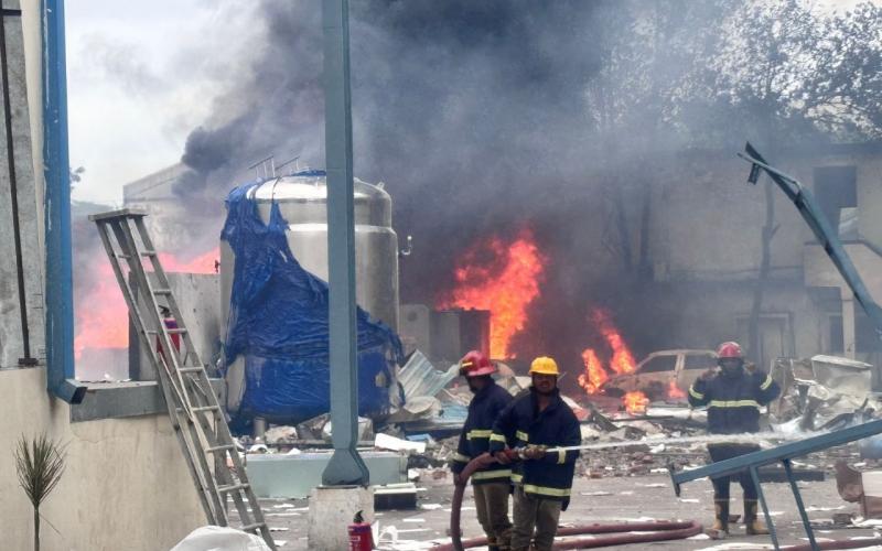 Big explosion in Telangana chemical factory, 13 workers killed, 20 others injured hindi news big News latest news khabargali 