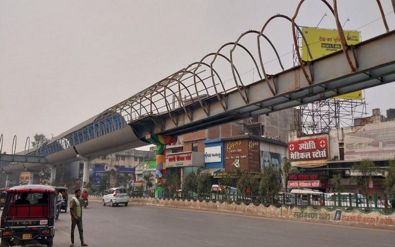 PWD will restart the work of skywalk, lifts will be installed at 6 places Raipur news hindi news Big news khabargali 
