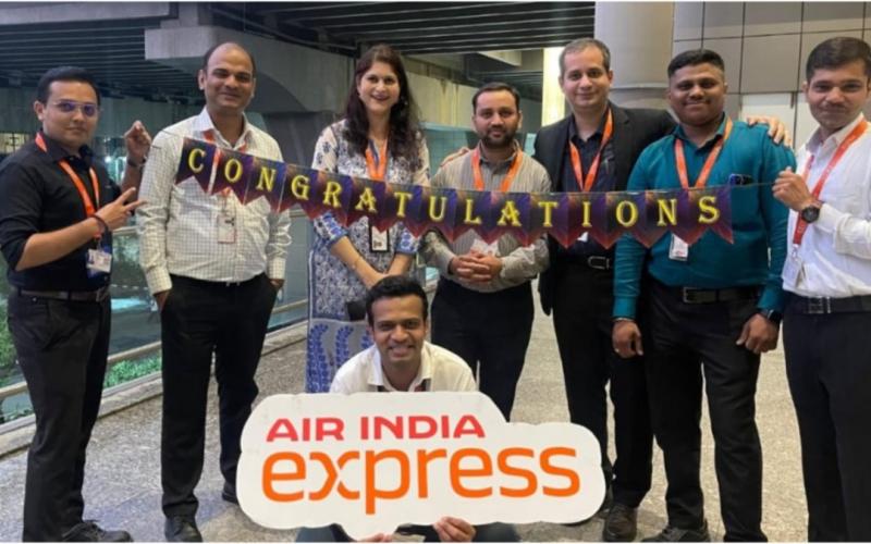 A woman gave birth to a child in an Air India plane, crew members and pilot played an important role cg hindi news big News Raipur news khabargali 