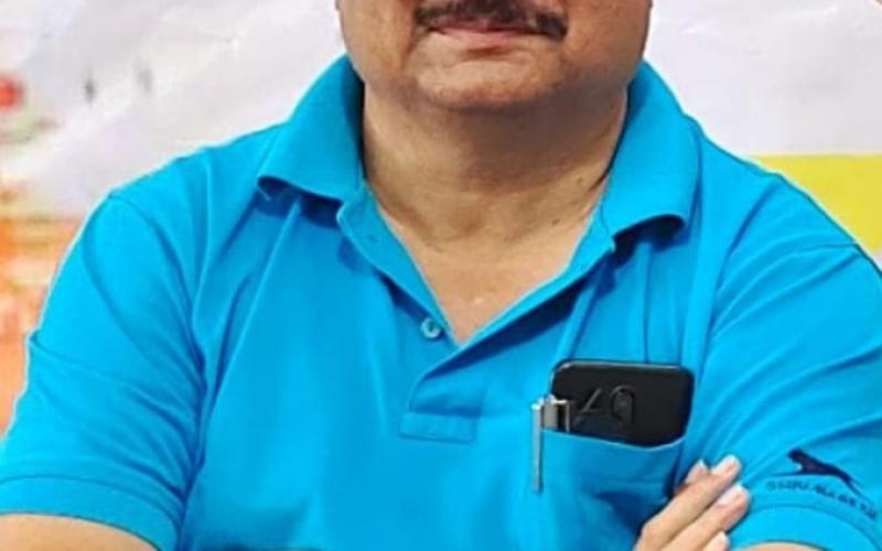 The death of Rajendra Dekate, Assistant Director of Sports and Youth Welfare Department is a big loss to sports development, the state's first Sports Director and former Inspector General of Police Rajiv Srivastava paid tribute, Raipur, Chhattisgarh, Khabargali