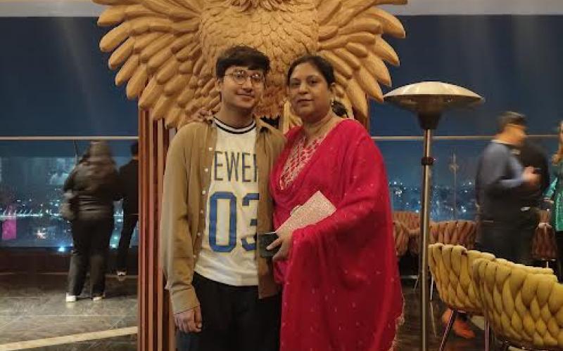 Mother's courage, son's flight: Vansh created history in NASA, lost husband to Covid, Pooja recovered with the help of son, today son has registered India's name in NASA, Pooja Saxena, Vansh Saxena, Vivek Kumar, Head of Environment and Horticulture at Adani Cement for 23 years, Adani Cement, New Delhi, Khabargali