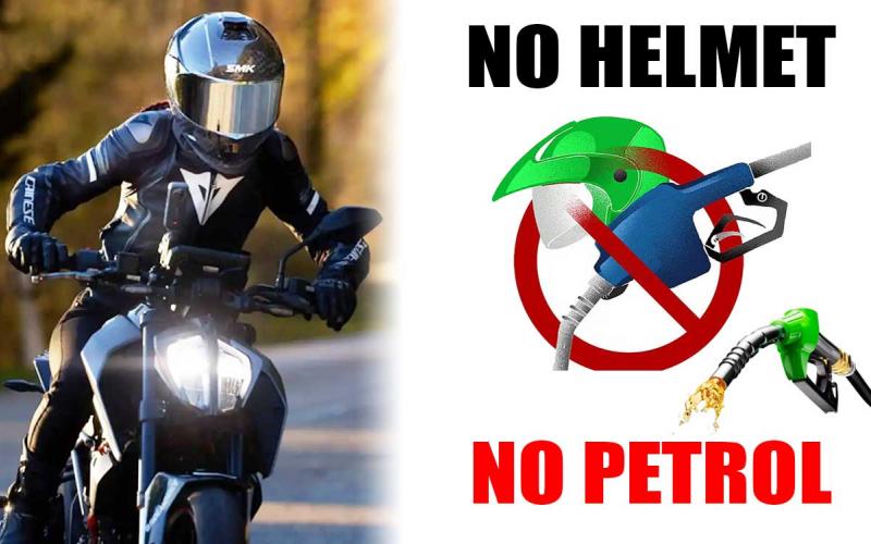 “Now no helmet, no petrol”, Petrol Pump Association will start campaign in the district from September 01, Raipur, Chhattisgarh, Khabargali