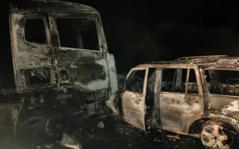 Another horrific road accident in Rajasthan, 4 people died a painful death after being burnt alive. Hindi latest News big News khabargali 