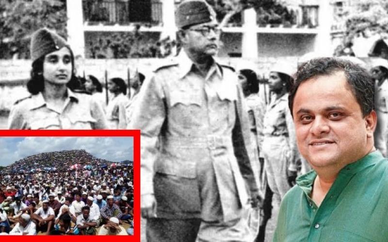 Mamata Banerjee's minister compared the Rohingya to the Azad Hind Fauj (Indian National Army). BJP called it an insult to Netaji and demanded his resignation.khabargali 