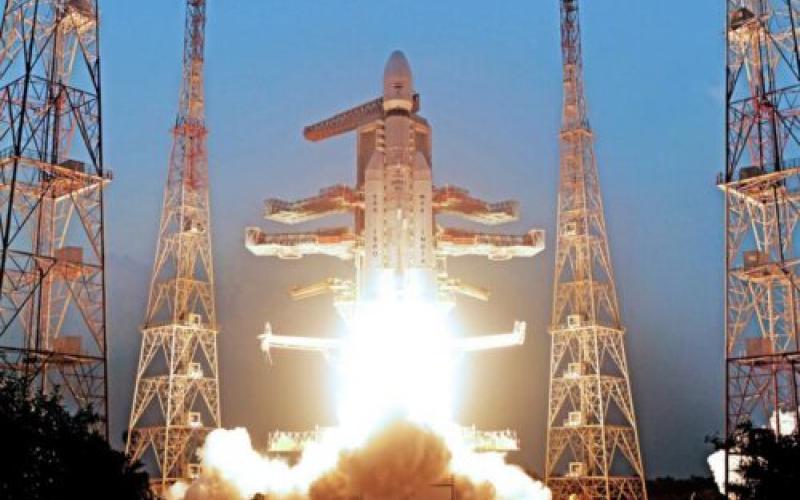 ISRO creates history, successfully launches 4400 kg 'Bahubali' satellite CMS-03, news agency ANI reported.