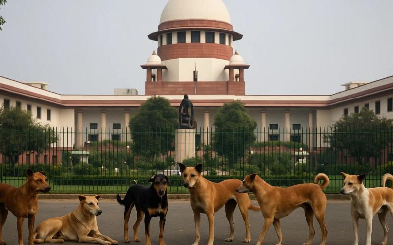 Supreme Court directs to prevent entry of stray dogs into schools, bus stands and hospitals big news latest News khabargali 