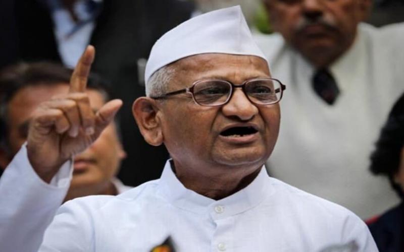 Anna Hazare's big announcement: Fast unto death from January 30, 2026, threatens to give up his life if Lokayukta law is not implemented, Khabargali