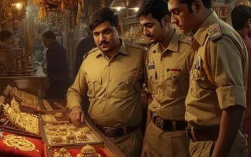 Man wearing police uniform escapes with gold worth Rs 1 crore from shop, creates panic hindi News latest News khabargali 