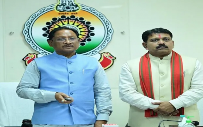 Chief Minister Vishnudev Sai inaugurated 8 new cyber police stations, which will be built at a cost of Rs 255 crore. Chhattisgarh News Raipur khabargali 