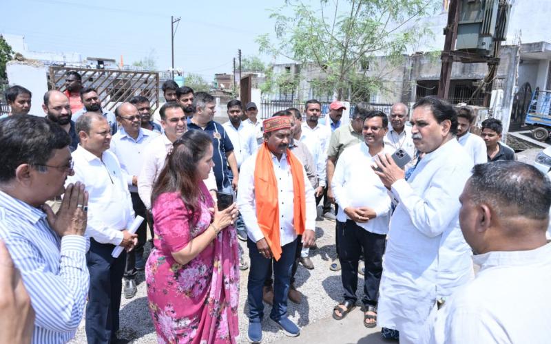 A new chapter in education and development in Raipur West: ₹1.60 crore will be used to improve R.D. Tiwari School, MLA Rajesh Munat issued strict instructions, Raipur, Chhattisgarh, Khabargali