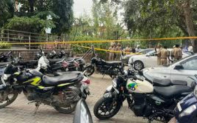 Blast outside BJP office, city-wide alert issued hindi news bjp news khabargali 