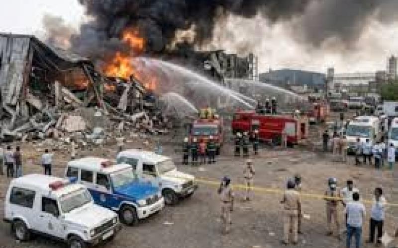  Three consecutive blasts in Pithampur, causing panic among residents hindi news indore news khabargali 