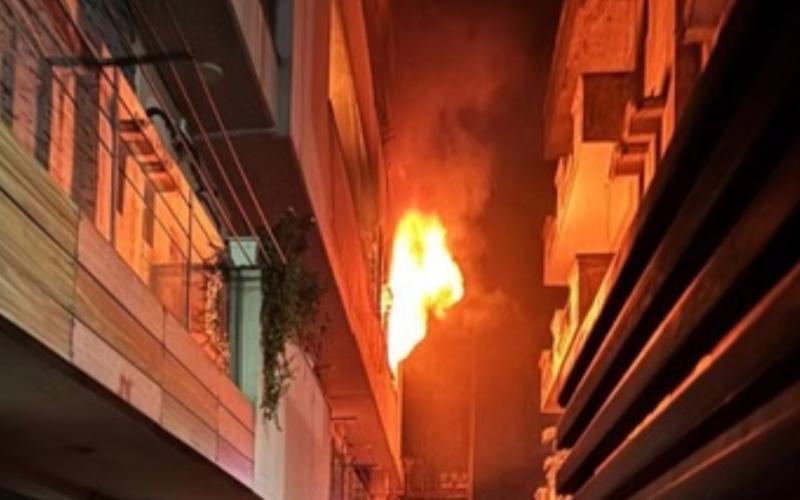 IAS officer dies after AC blast causes massive fire hindi news latest news big khabargali  hindi news latest news khabargali 