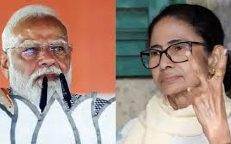 Saffron wave in West Bengal elections, BJP leads in 195 seats, Mamata government loses after 15 years hindi news latest news big news khabargali 