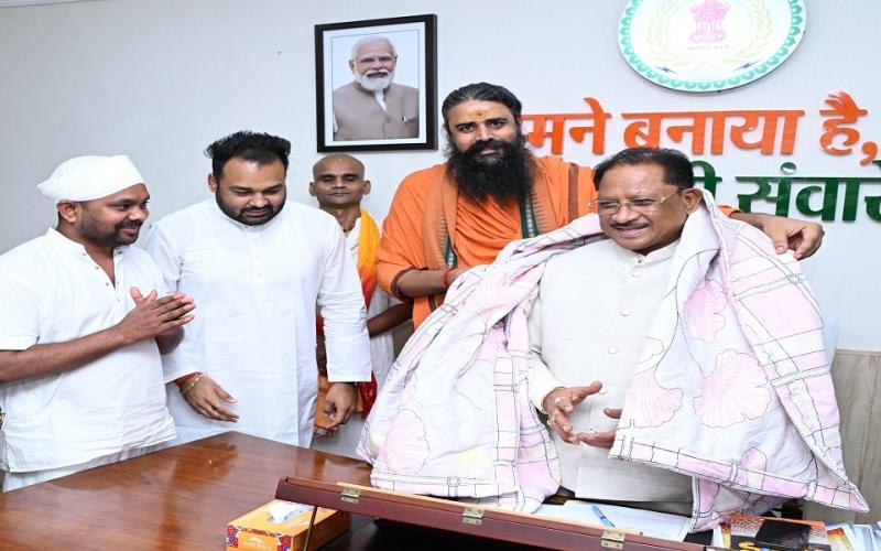 Vedic mantras and Saraswati Vandana to resonate in Chhattisgarh schools; Chief Minister makes the announcement. raipur chhattisgarh hindi news khabargali 