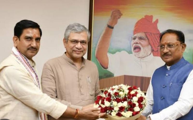  A major step towards strengthening rail connectivity from Bastar to Sarguja in Chhattisgarh detailed discussions held with the Railway Minister Latest News hindi News Khabargali