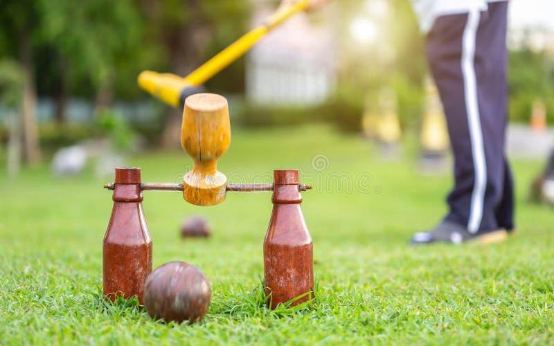 Woodball is a blast: A fun mix of golf and croquet, a free opportunity to play in Canada on July 25th. Outdoor sport: wooden ball, mallet, and excitement on the lush green grass. Jagdeep Sacha, President of the Woodball Association of Canada,vice president Anurag Shrivastava, Caledon, Canada.
