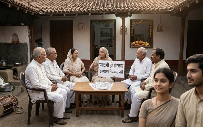 Even the rich are now fans of simplicity: Indore's Jain and Agarwal communities launch a surgical strike on wedding show-offs, completely banning pre wedding shoots and public sangeet nights, Khabargali