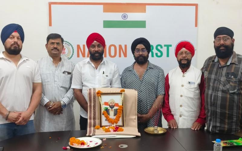 Martyr Udham Singh Martyrdom Day: Emotional tribute paid at State Minority Commission, youth received message of national service, salute paid to martyr Udham Singh's sacrifice in Raipur, Commission Chairman Amarjeet Singh Chhabra said - his life will always be a source of inspiration, Chhattisgarh, Khabargali