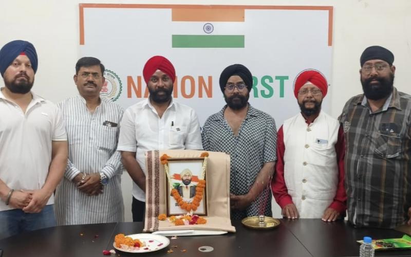 Martyr Udham Singh Martyrdom Day: Emotional tribute paid at State Minority Commission, youth received message of national service, salute paid to martyr Udham Singh's sacrifice in Raipur, Commission Chairman Amarjeet Singh Chhabra said - his life will always be a source of inspiration, Chhattisgarh, Khabargali