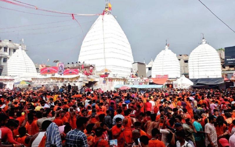Kanwariya from Durg dies during pilgrimage to Baba Dham; health deteriorated while traveling from Sultanganj to Deoghar  latest news khabargali  