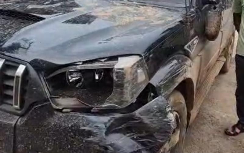 Drunken driver wreaks havoc in Kushalpur hits 15-16 people one death reported Latest news hindi Raipur news khabargali