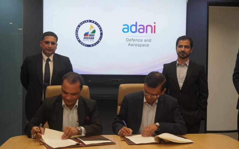 Adani Defence and Indo-Russian Rifles sign 5-year ammunition supply agreement for AK-203, Khabargali 