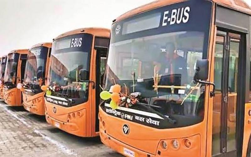  E buses to soon ply in four major cities including Raipur contract for 240 buses to be signed tomorrow hindi news latest news big News khabargali 